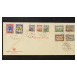 Greenland Stamps #10-18 Used and tied CV $360