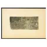 CSA Stamps #U-T-1 Trial Die Impression from origin