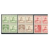 Denmark Stamps #223d, 229b, 238I Mint NH CV $130