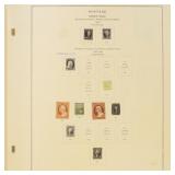 US Stamps 1851-1906 Used and Mint Hinged collectio