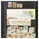 Finland & Sweden Stamps Mint on Pages, mostly 20th