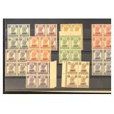 India Nabha State Stamps Mint NH Blocks CV $243