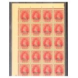 India Nabha State Stamps #O39 Mint NH Bloc CV $550