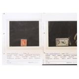 Antigua and Ascension Stamps on Dealer Pages, Mint