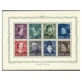 Portugal Stamps #701a Mint NH 1949 souvenir CV $80