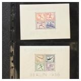 Germany Stamps #B91-B92 Mint NH 1936 Olymp CV $200