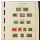 US Stamps 1909-1935 Mint NH collection on Luechttu