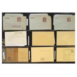 India Postal Stationery EFO group of 14 items incl