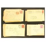 US Stamp Covers 1860s-1950s including some late 20