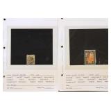 Hong Kong Stamps on Dealer Pages, Mint and Used wi