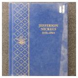 US Coins 1938-1964 Jefferson Nickel Collection in