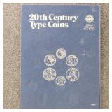 US Silver Coins Beginners Type Set in Whitman albu
