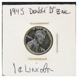 Lincoln Cent Double Die Group of 2, 1995 & 1943-D