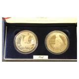 US Commemorative Silver Dollars group of 3 Jamesto