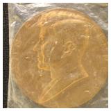 US Medals John F Kennedy Large Bronze Inauguration