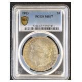 1903 Morgan Silver Dollar Graded MS67 by PCGS