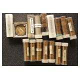 US Coins Indian & Wheat Pennies & Buffalo Nickels