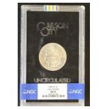 1883-CC GSA Morgan Silver Dollar Graded MS63 by NG