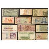 Worldwide Paper Money group, mixed conditions, cou