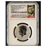 2014-W Kennedy 50th Anniversary Silver Half Dollar