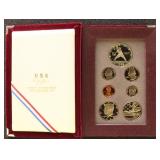 US Silver Dollar in 1992 Prestige Set Commemorativ