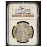 1885-O Morgan Silver Dollar Olate Dollar Hoard fro