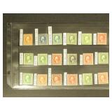 US Stamps #334 // 540 Mint Washington & Fr CV $445