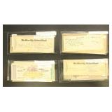 US Revenue Stamped Paper, Checks & Warrants collec