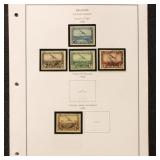 Belgium Stamps Back of Book Collection on pages, i
