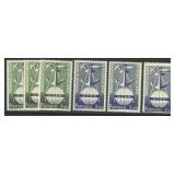 Portugal Stamps #747-748 Mint Three Sets, one hing