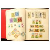 Worldwide Stamps "B-F" Countries on a variety of p