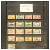 Syria Stamps Airmail Group on page includes #C46,
