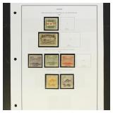 Japan Stamps 1921-1947 Mint & Used collection on p