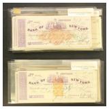 US Revenue Stamped Paper, Checks & Warrants collec