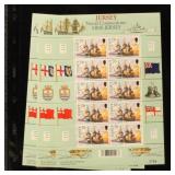 Jersey Stamps #982-987 Mint NH 2001 set CV $69