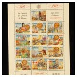 Monaco Stamps #2023-2024 Mint NH Sheets set CV $60