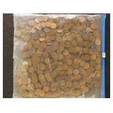 US Coins various Wheat Cent -650+ Coins
