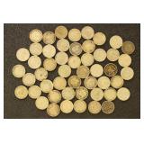 Canada Coins 1939-1955 Canada Dimes - silver (50 c