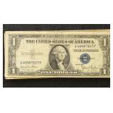 US Paper Money 1935 1 Silver Certificate - 10 bill