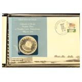 Medals 1970 Franklin Mint Dedication Medal - sterl