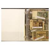 Worldwide Paper Money various Foreign Currency bin