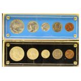 US Coins 1960 Small and Large Date Sets
