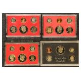 US Coins 80, 81, 82, 83, 94. 95. 96 Proof Sets - 7