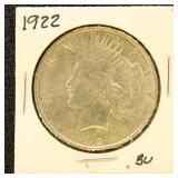 US Coins 1922 Dollar - Peace