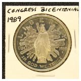 US Coins 1989 Dollar - Modern Commemorative (silve