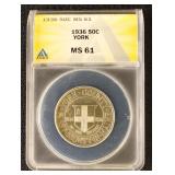 US Coins 1936 Half Dollar - Early Commemorative YO