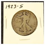 US Coins 1923-S, 1927-S, 1928-S Half Dollar - Walk