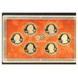 US Coins 2009 Proof Set - Quarters (6 coins) SILVE