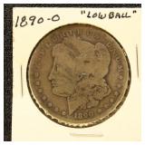 US Coins 1890-O Dollar - Morgan "LOW BALL"