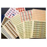 US Stamp Sheets FACE VALUE $100+ Mint NH in sheets